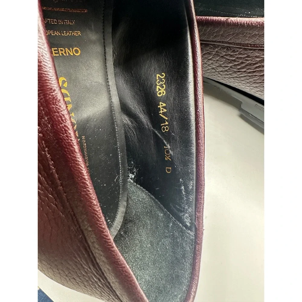 Allen Edmonds Salerno Loafers Dress Shoes Fine European Leather‎ 10.5D